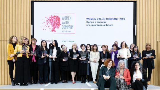 Foto premiazione Women Value Company