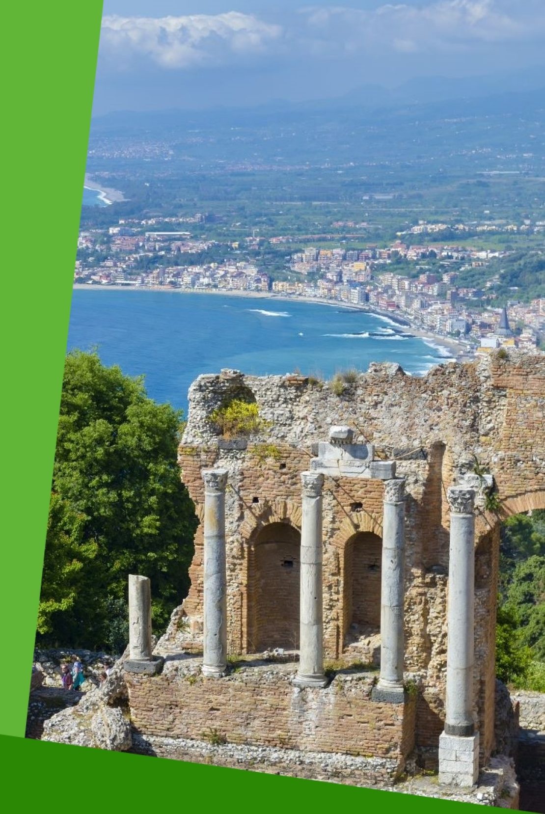 Immagine di un sito archeologico a Taormina