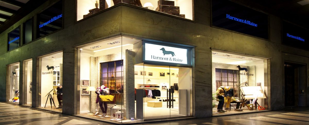 Immagine di una boutique Harmont & Blaine