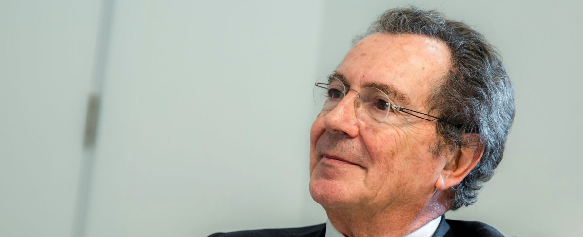 The image that accompanies the news on President Gros-Pietro's speech at the UCIMU assembly in which he declared that the PNRR represents an opportunity for a real relaunch of the Italian economy, portrays the face of Gian Maria Gros-Pietro