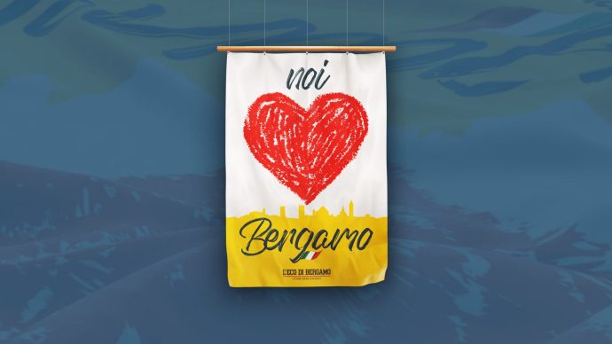 Bandiera per Bergamo